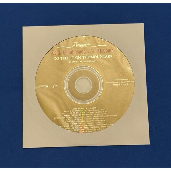 The Blind Boys Of Alabama - Go Tell It On The Mountain CD 2003 Real World Gospel - Picture 1 of 10